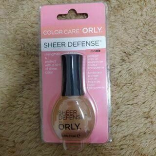 オーリー(ORLY)のオーリー ORLY シアーディフェンス 爪強化 トリートメント 15mL 新品(ネイルトップコート/ベースコート)