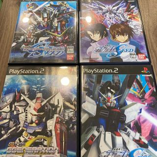 バンダイ(BANDAI)のPS2ソフト　ガンダム系4本まとめ売り(家庭用ゲームソフト)