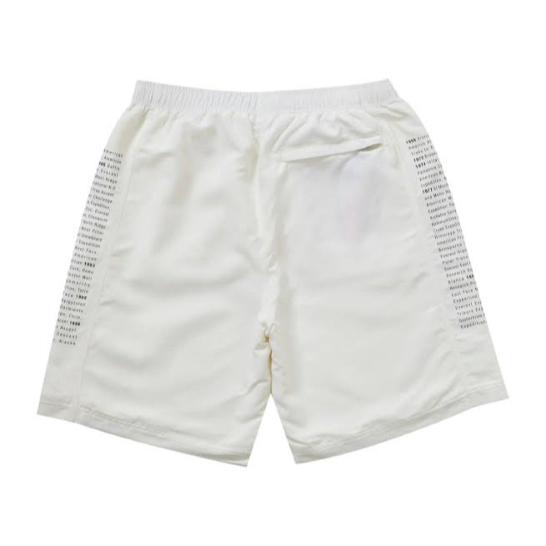 Supreme(シュプリーム)の【新品】XLサイズ ホワイト シュプリーム×ノースフェイス ナイロンショーツ メンズのパンツ(ショートパンツ)の商品写真