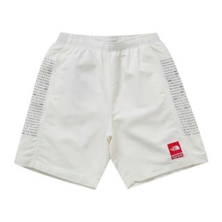 シュプリーム(Supreme)の【新品】XLサイズ ホワイト シュプリーム×ノースフェイス ナイロンショーツ(ショートパンツ)