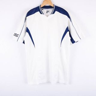 ミズノ(MIZUNO)のミズノ 半袖Tシャツ トレーニングシャツ スポーツウエア メンズ Lサイズ ホワイト Mizuno(Tシャツ/カットソー(半袖/袖なし))