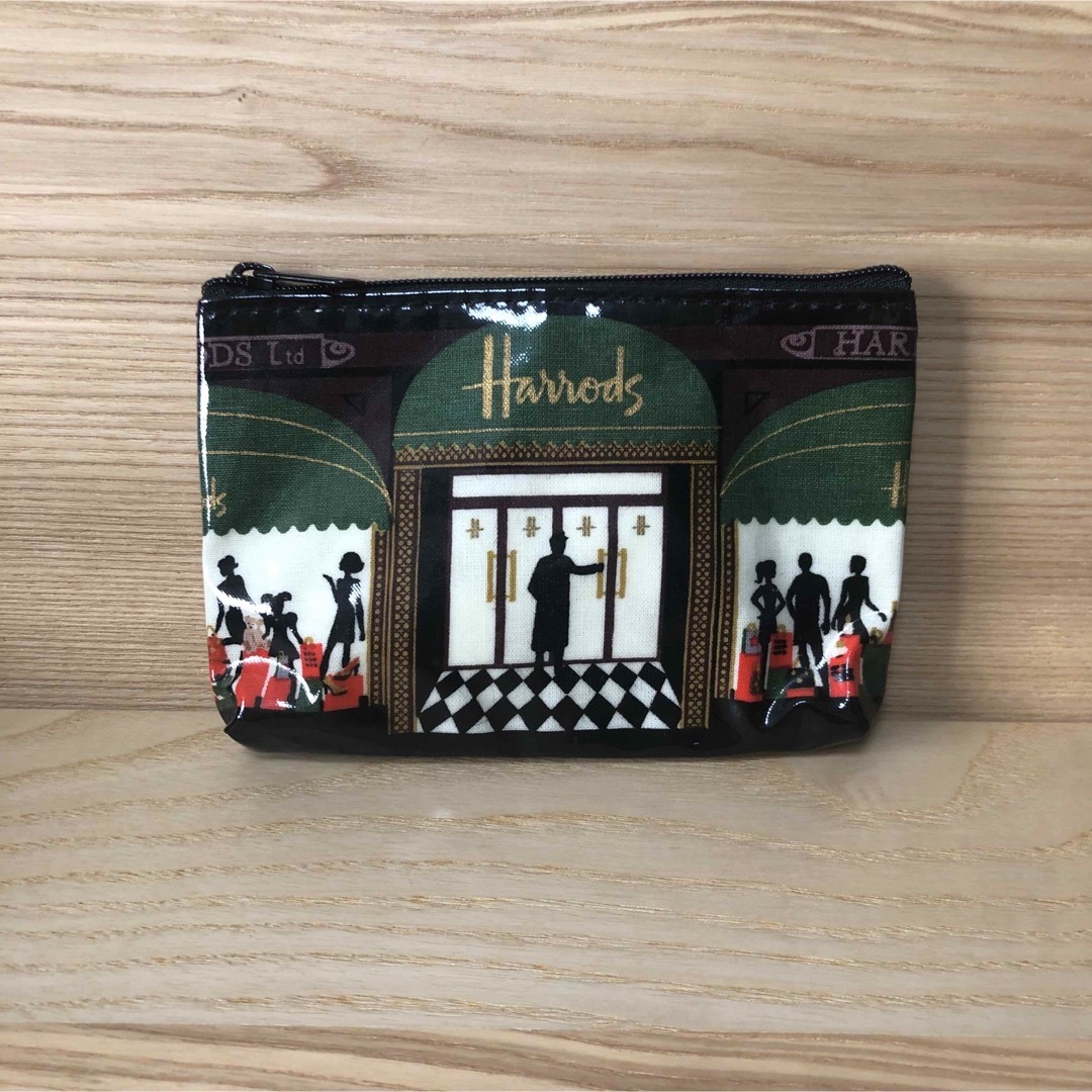 Harrods(ハロッズ)のハロッズ　ミニポーチ レディースのファッション小物(ポーチ)の商品写真