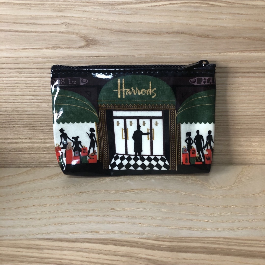 Harrods(ハロッズ)のハロッズ　ミニポーチ レディースのファッション小物(ポーチ)の商品写真