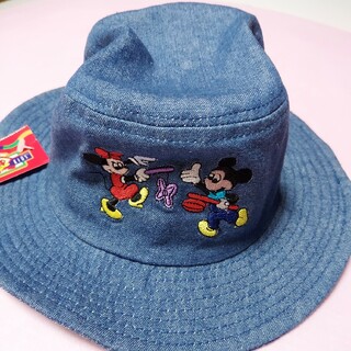 ディズニー(Disney)の【新品未使用】ディズニー　ミッキー・ミニーキャップ(帽子)