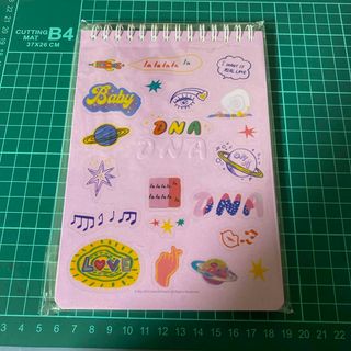 BTS DNA DIY NOTEBOOK ノートブック 新品未開封(アイドルグッズ)