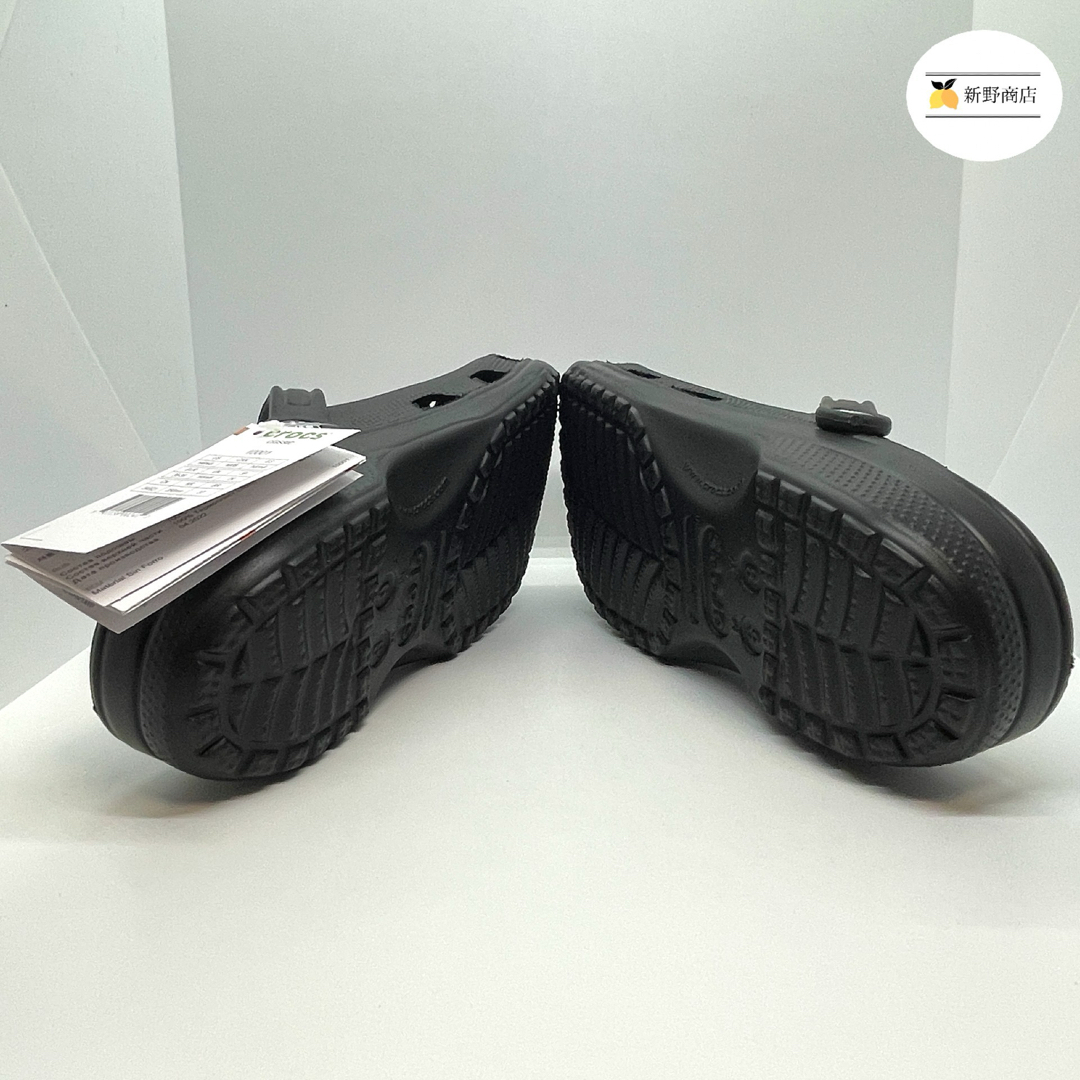 crocs(クロックス)の【新品未使用】クロックス classic ブラックM8/W10 26cm メンズの靴/シューズ(サンダル)の商品写真