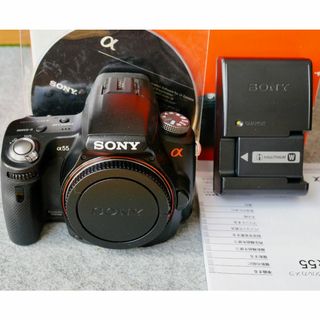 SONY SLT-A55V（α55）★バッテリー付属せず！(デジタル一眼)