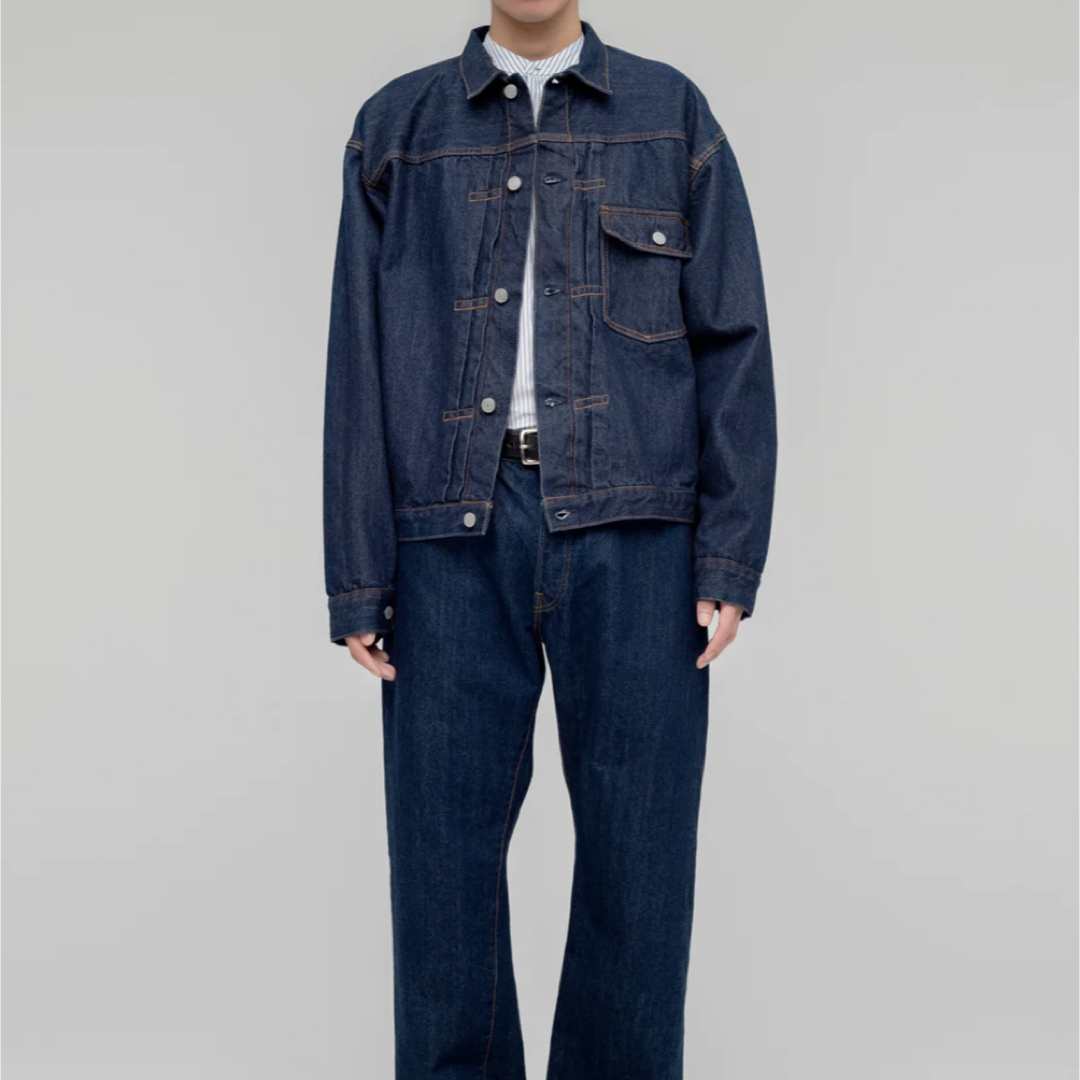 COMOLI(コモリ)の【 CIOTA 】 New Single Pocket Denim Jacket メンズのジャケット/アウター(Gジャン/デニムジャケット)の商品写真