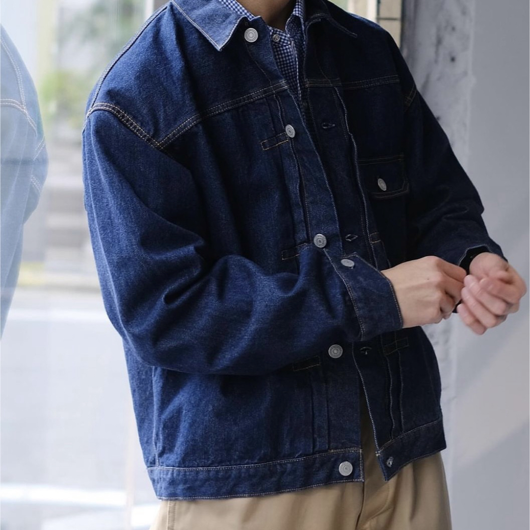 COMOLI(コモリ)の【 CIOTA 】 New Single Pocket Denim Jacket メンズのジャケット/アウター(Gジャン/デニムジャケット)の商品写真