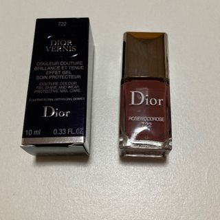 ディオール(Dior)の限定色ディオール　ヴェルニ　722ROSEWOODROSE(マニキュア)