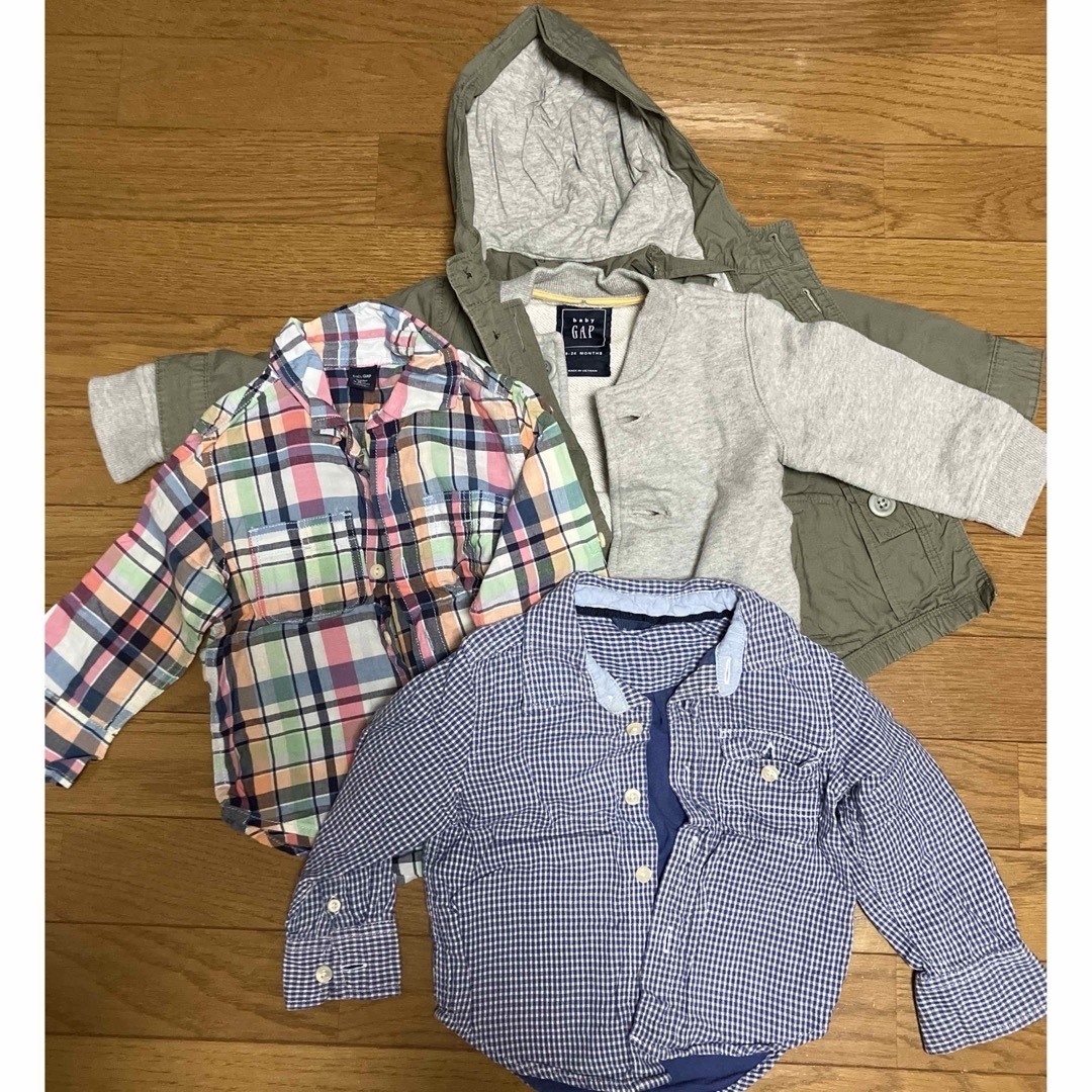 キッズ90サイズ➕おまけ80サイズ キッズ/ベビー/マタニティのキッズ服男の子用(90cm~)(その他)の商品写真