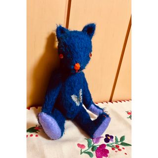 ハンドメイド　テディキャット　てふてふ君(ぬいぐるみ)