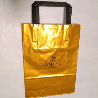 GODIVA ショップ袋 ゴールド 1枚 ゴディバ ショップバッグ ショッパー(ショップ袋)