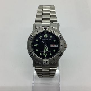 セイコー(SEIKO)の美品　セイコー　アルバ　アクアギア　V348-6A50 絶版モデル　ダイバー(腕時計(アナログ))