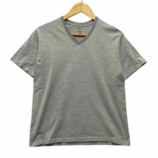 ダブルタップス(W)taps)のWTAPS ダブルタップス Vネック Tシャツ 半袖 グレー サイズ S 正規品 / B5029(Tシャツ/カットソー(半袖/袖なし))