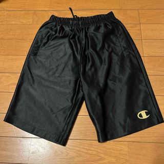 チャンピオン(Champion)のチャンピオン　ハーフパンツ　150   黒　中古(パンツ/スパッツ)