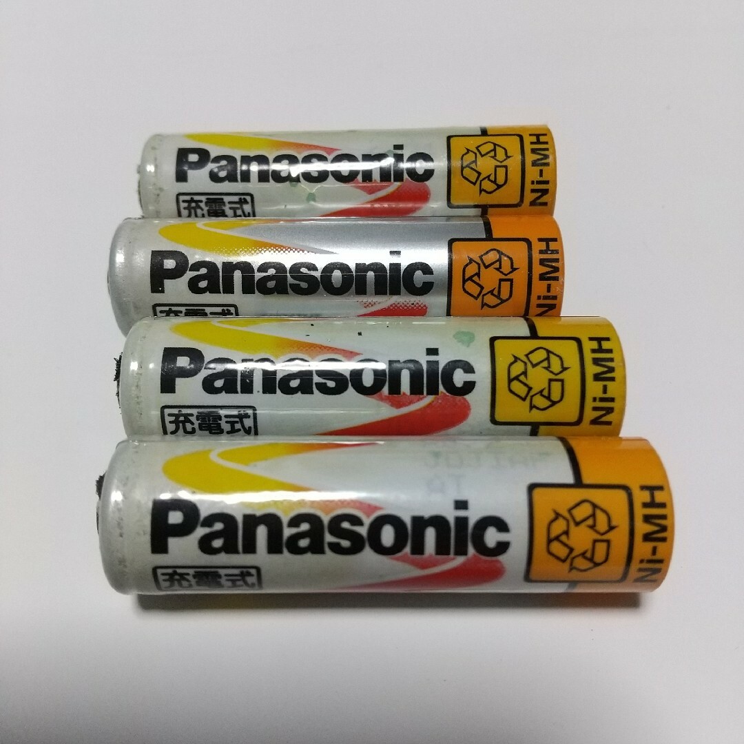 Panasonic HHR-3SPS 充電式 単３電池 4本 ジャンク スマホ/家電/カメラの生活家電(その他)の商品写真