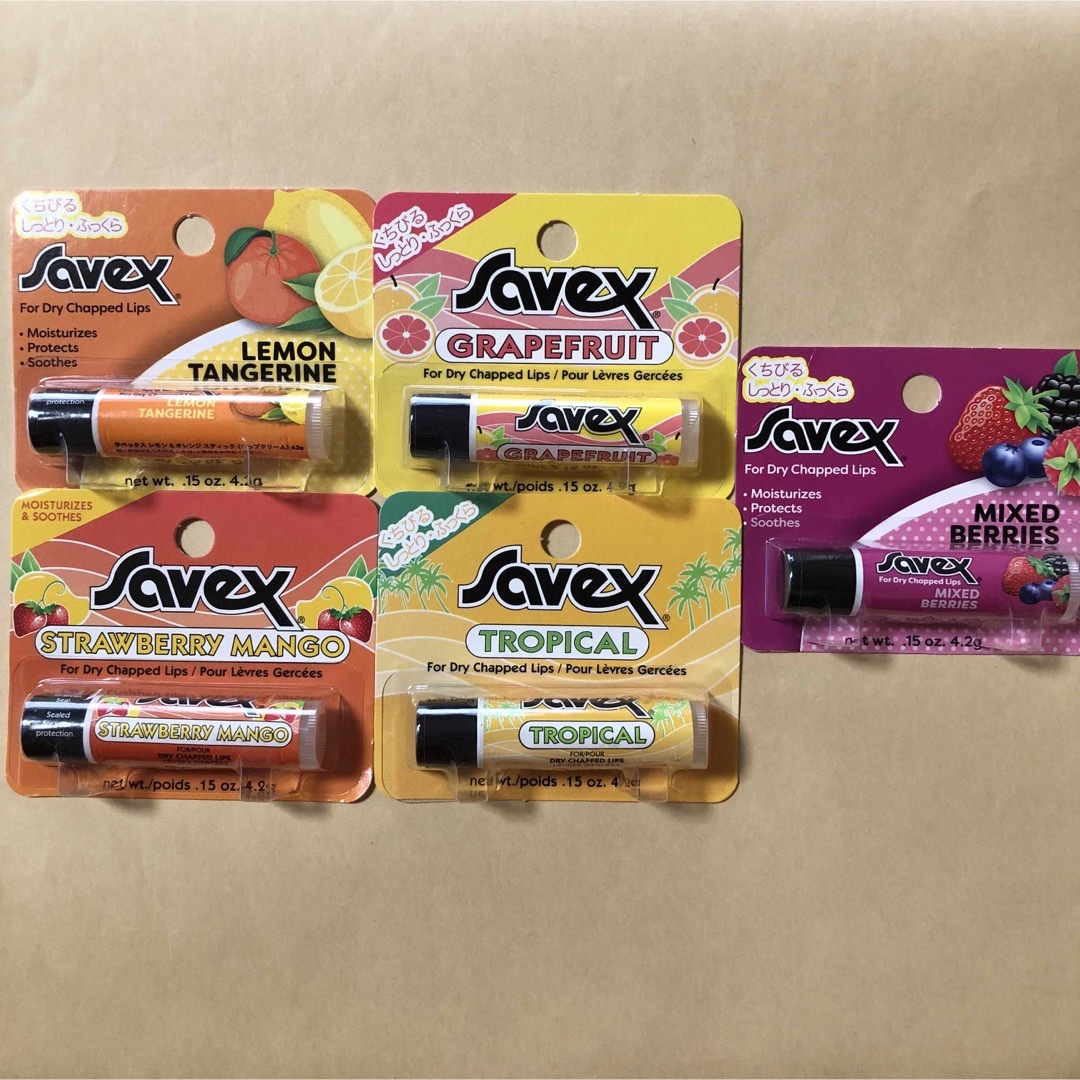 Savex(サベックス)のsavex/サベックス/ワセリン/スティック/セット売り コスメ/美容のスキンケア/基礎化粧品(リップケア/リップクリーム)の商品写真