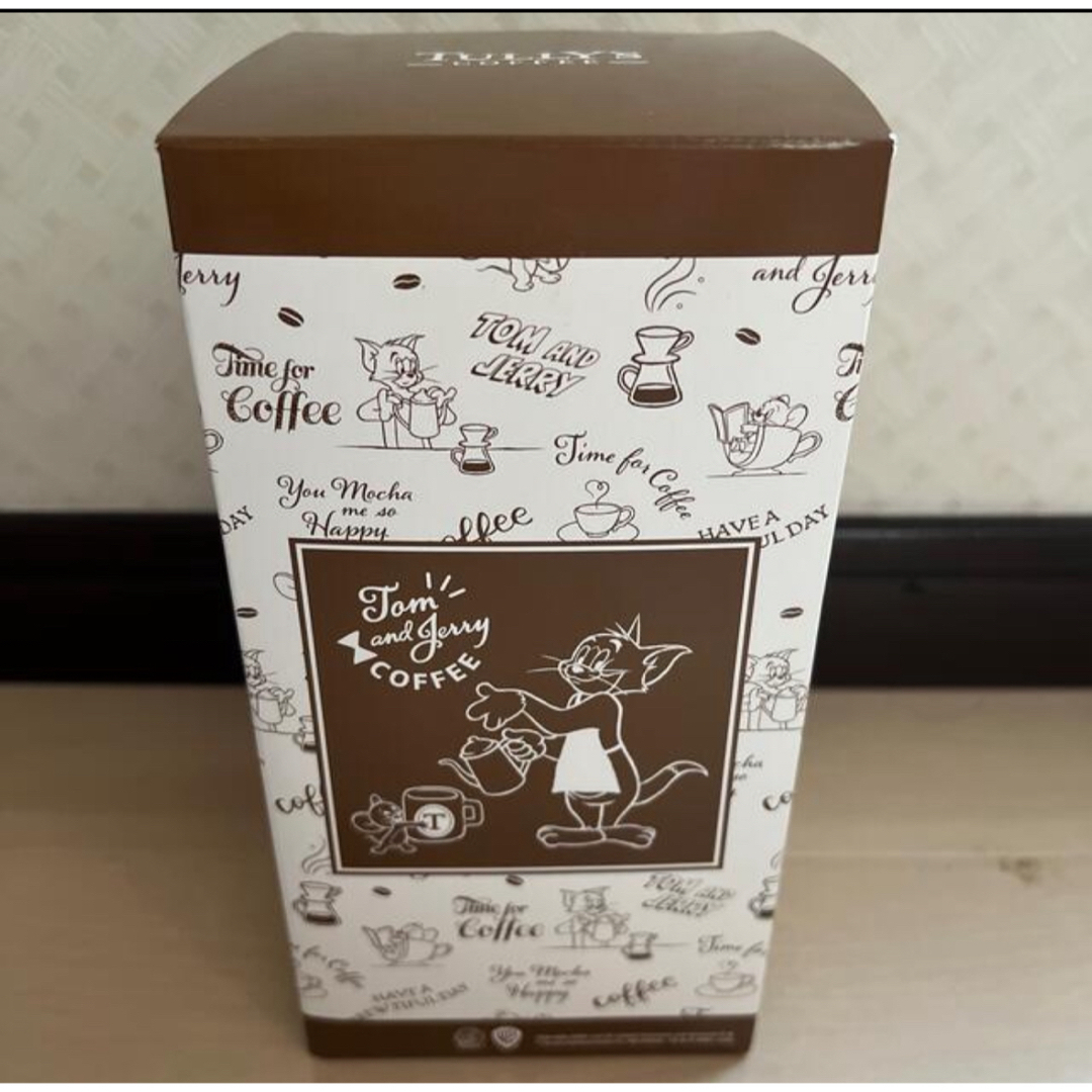 TULLY'S COFFEE(タリーズコーヒー)のタリーズコーヒー　トムとジェリー　キャニスター エンタメ/ホビーのおもちゃ/ぬいぐるみ(キャラクターグッズ)の商品写真