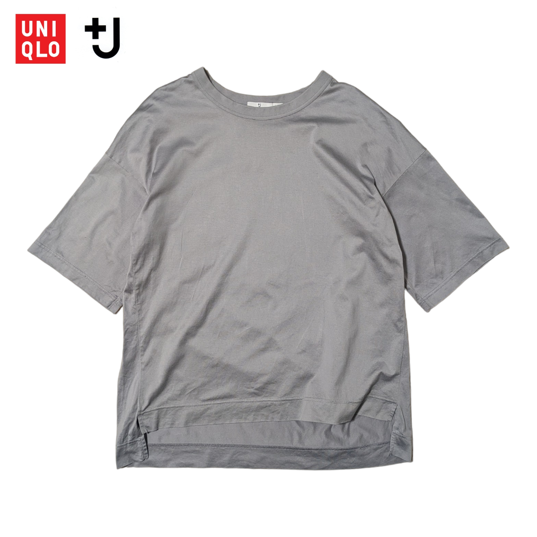 UNIQLO(ユニクロ)のUNIQLO +J スーピマコットン オーバーサイズ Tシャツ レディースのトップス(Tシャツ(半袖/袖なし))の商品写真