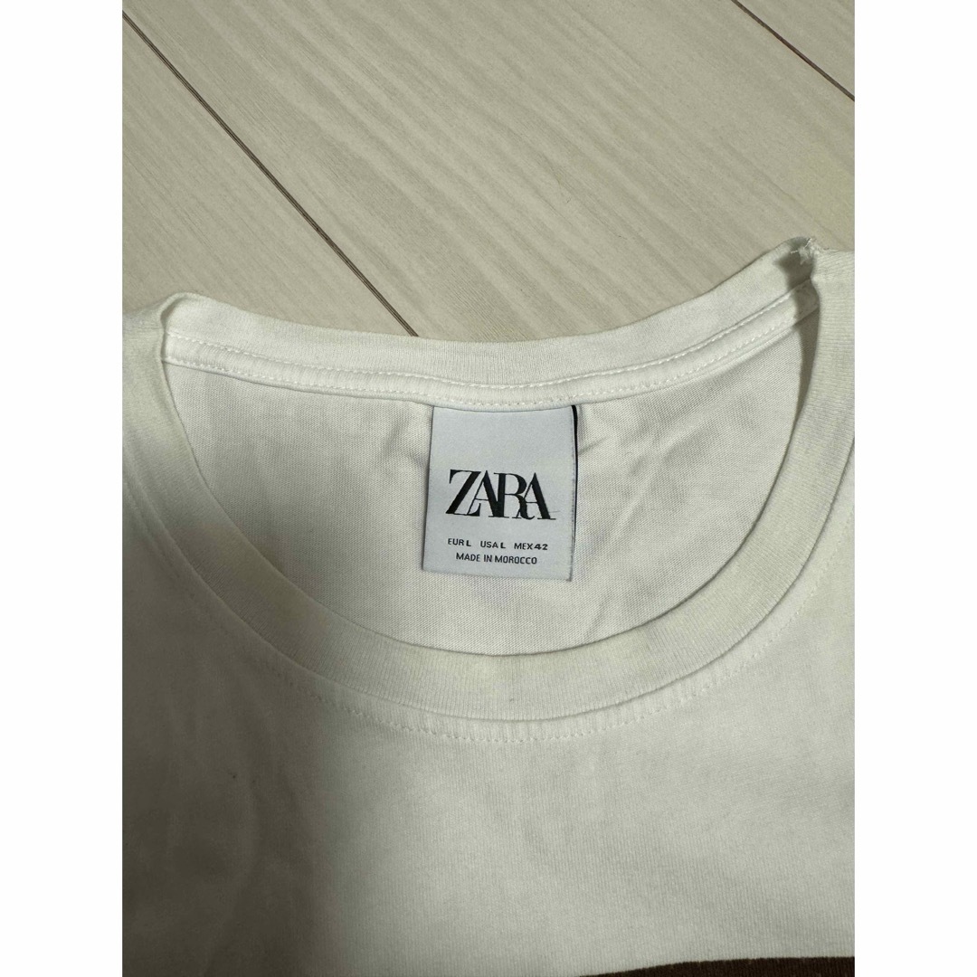 ZARA(ザラ)のZARA Tシャツ レディースのトップス(Tシャツ(半袖/袖なし))の商品写真