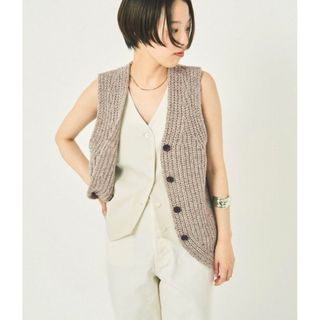 Plage - Plage Layered Knit ベスト