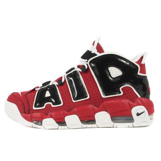 ナイキ(NIKE)の新品 NIKE ナイキ サイズ:28.0cm AIR MORE UPTEMPO 96 BULLS 2020年製 921948-600 エアモアアップテンポ モアテン ブルズ バーシティレッド US10 ハイカット スニーカー シューズ 靴【メンズ】(スニーカー)