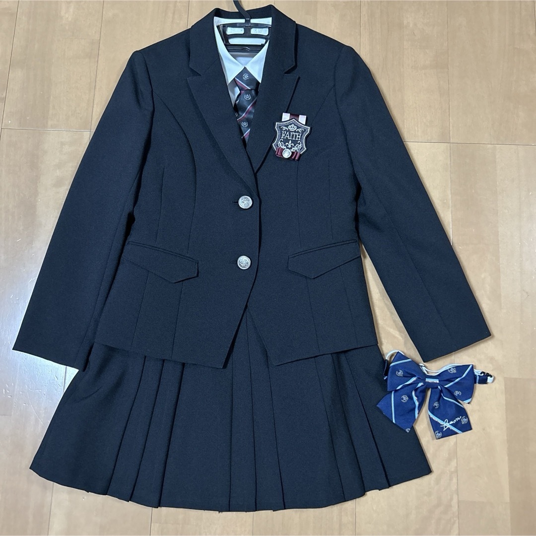 女児フォーマルスーツ 卒業式 卒服 150cm キッズ/ベビー/マタニティのキッズ服女の子用(90cm~)(ドレス/フォーマル)の商品写真