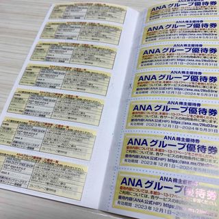 エーエヌエー(ゼンニッポンクウユ)(ANA(全日本空輸))のANA グループ優待券×6枚セット(その他)