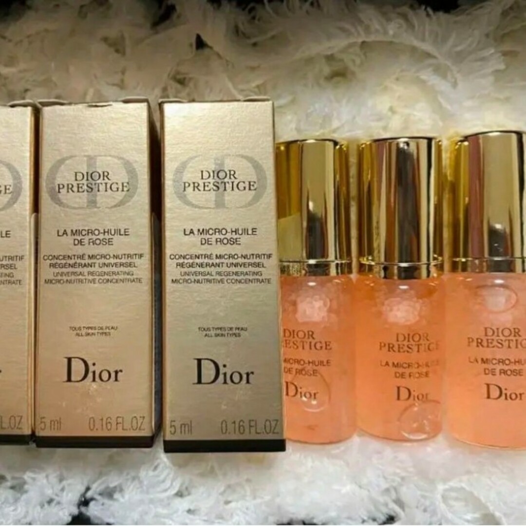 Christian Dior(クリスチャンディオール)のプレステージ　ユイルドローズ　 セラム　ディオール　美容液　15ml コスメ/美容のスキンケア/基礎化粧品(美容液)の商品写真