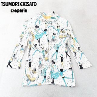 ツモリチサト(TSUMORI CHISATO)の★ ツモリチサト クレプリ ★楊柳 ブラウス シャツ ダンス バレエ 七分袖(シャツ/ブラウス(長袖/七分))