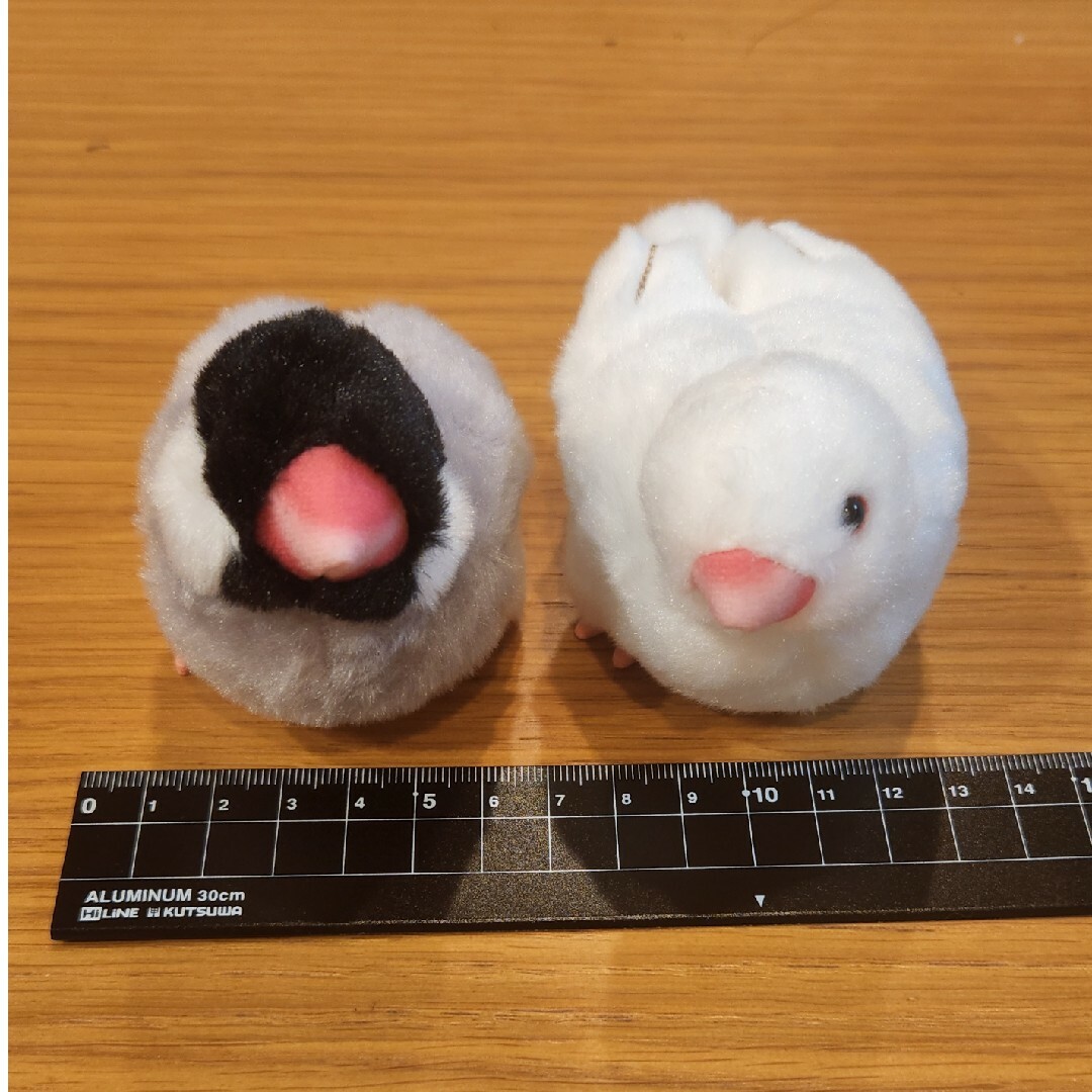 吉徳大光(ヨシトクタイコウ)の【新品】ことりのね 文鳥兄弟 ぬいぐるみ エンタメ/ホビーのおもちゃ/ぬいぐるみ(ぬいぐるみ)の商品写真