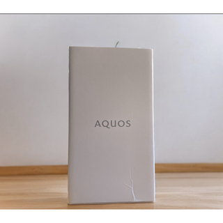 AQUOS sense6 ブラック 64 GB SIMフリー(スマートフォン本体)