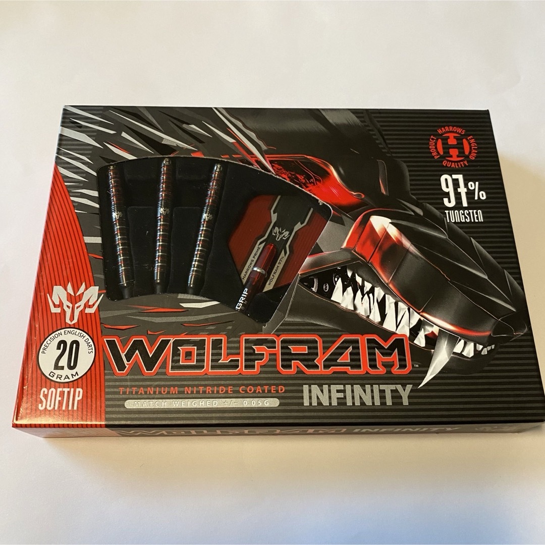 Harrows WOLFRAM INFINITY ウルフラム インフィニティ エンタメ/ホビーのテーブルゲーム/ホビー(ダーツ)の商品写真