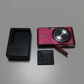 パナソニック(Panasonic)のPanasonic デジカメ ジャンク品　LUMIX FX DMC-FX77-P(コンパクトデジタルカメラ)