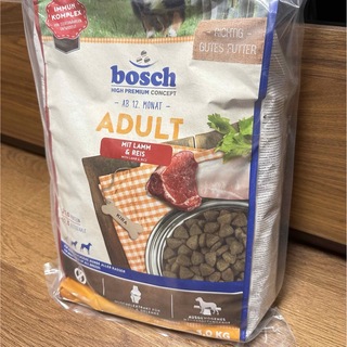 ボッシュ(BOSCH)のbosch アダルト/ラム&ライス3kg(犬)