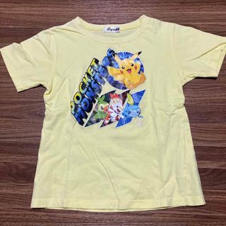 ポケモン(ポケモン)のポケモン　Tシャツ　140㎝　イエロー(Tシャツ/カットソー)