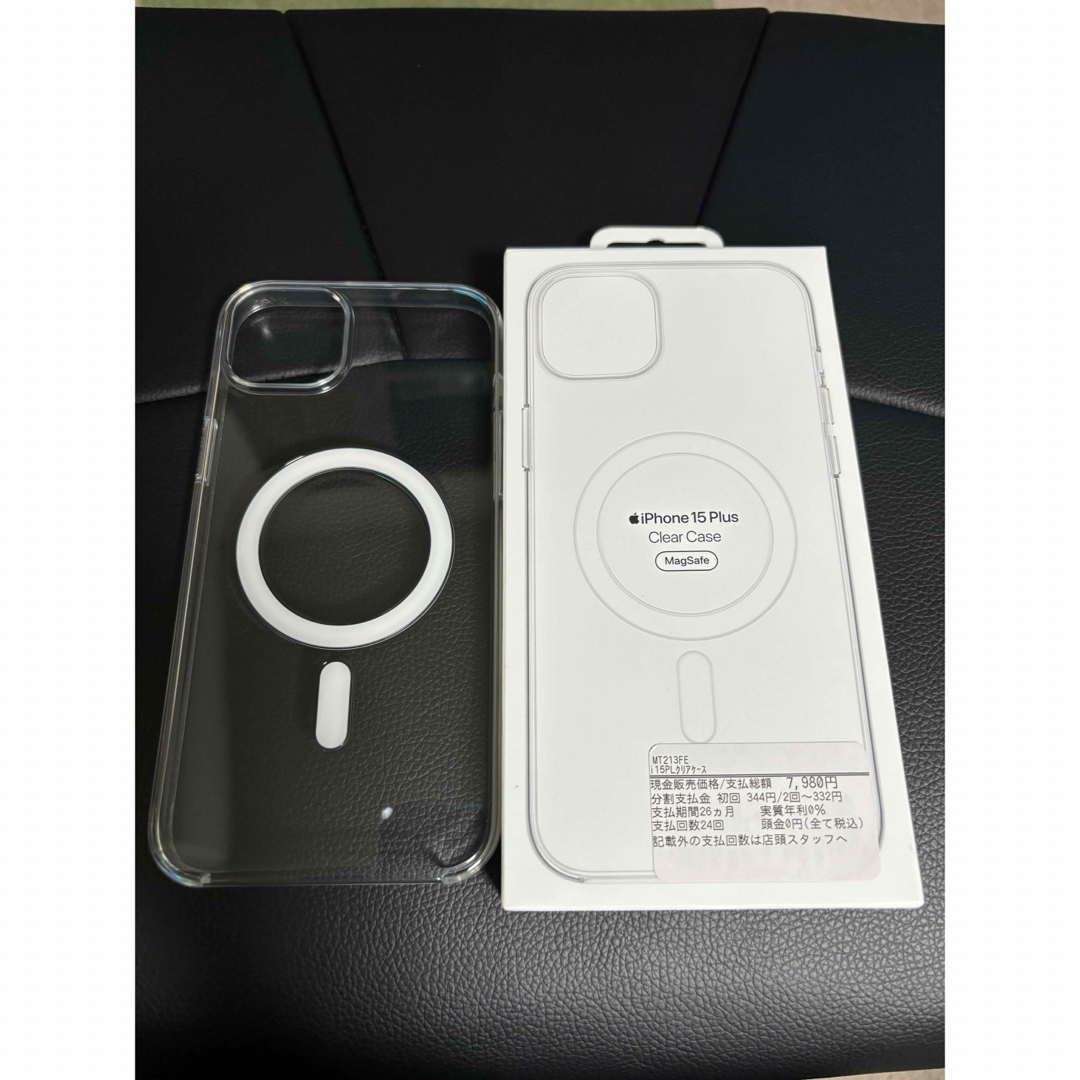 Apple(アップル)のお値下げしました！純正品！ iPhone15 Plus クリアケース スマホ/家電/カメラのスマホアクセサリー(モバイルケース/カバー)の商品写真