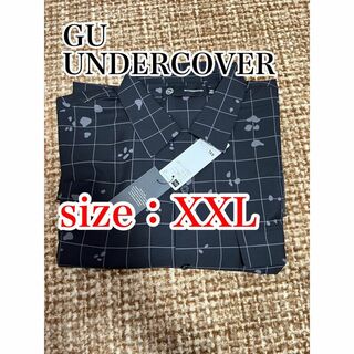 ジーユー(GU)の新品 GU UNDERCOVER シアーオーバーサイズシャツ XXL ブラック(シャツ)