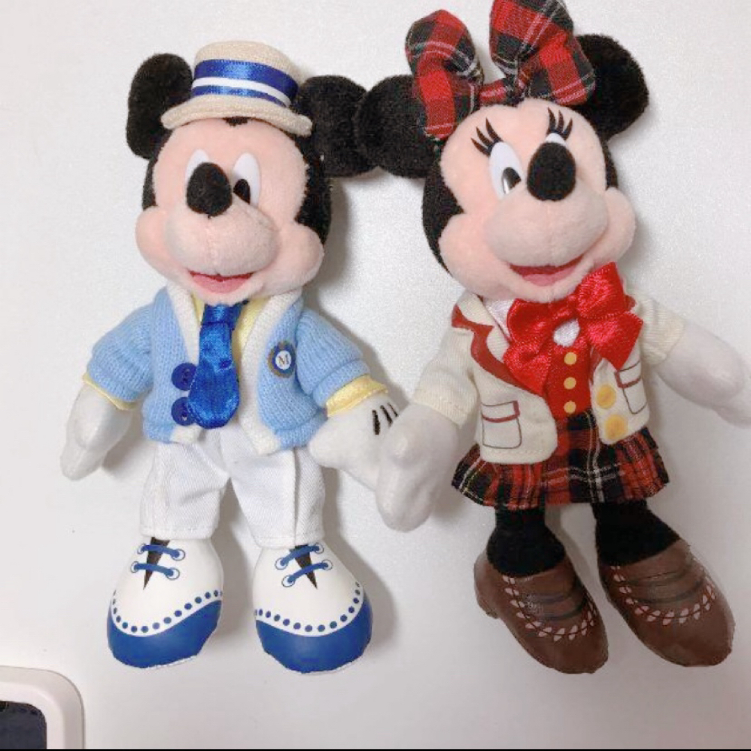 Disney(ディズニー)のぬいぐるみバッジ 🐭 まとめ売り 5組10点セット ミッキー ミニー エンタメ/ホビーのおもちゃ/ぬいぐるみ(キャラクターグッズ)の商品写真