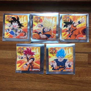 新品、未使用。 ドラゴンボール　孫悟空シール。 非売品。 フルコンプリート。  (アニメ/ゲーム)