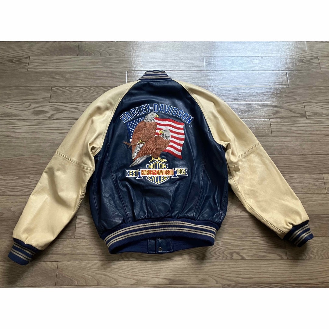 Harley-Davidson スタジャン レザージャケットの通販 by まき's Harley-Davidson スタジャン レザージャケットの通販 by まき's