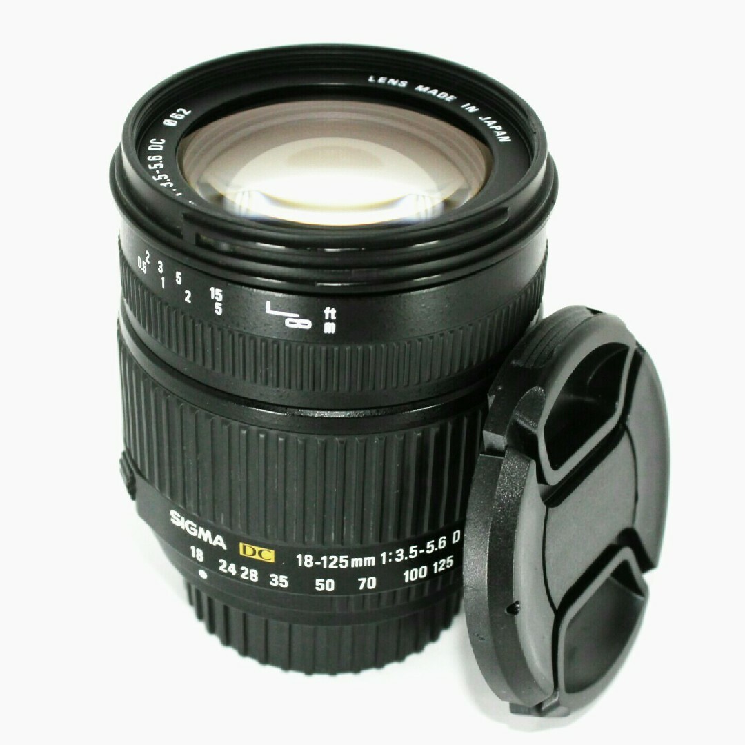 SIGMA(シグマ)のSIGMA 18-125mm DC Nikon用 中望遠ズームレンズ✨完動美品✨ スマホ/家電/カメラのカメラ(レンズ(ズーム))の商品写真
