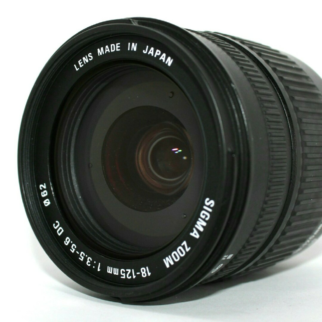 SIGMA(シグマ)のSIGMA 18-125mm DC Nikon用 中望遠ズームレンズ✨完動美品✨ スマホ/家電/カメラのカメラ(レンズ(ズーム))の商品写真