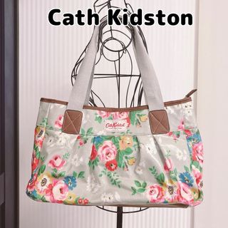 キャスキッドソン(Cath Kidston)のキャスキッドソン　トートバッグ　ショルダーバッグ　ビニコ　不織布バッグ付き(トートバッグ)