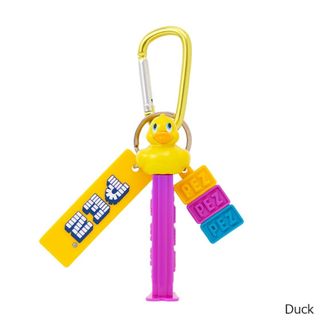 PEZ ペッツ カラビナキーリング　（Duck）(キャラクターグッズ)