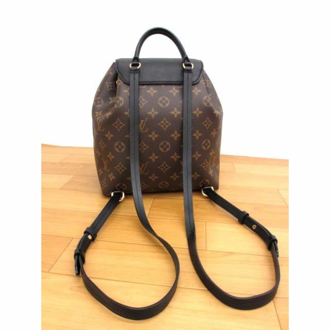 LOUIS VUITTON(ルイヴィトン)の美品 ルイヴィトン M45515 モンスリ NM PM バックパック モノグラム レディースのバッグ(リュック/バックパック)の商品写真