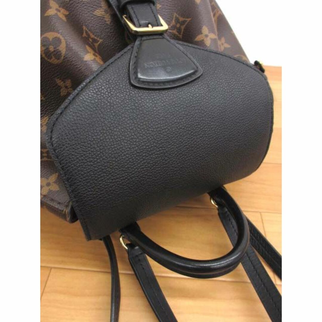 LOUIS VUITTON(ルイヴィトン)の美品 ルイヴィトン M45515 モンスリ NM PM バックパック モノグラム レディースのバッグ(リュック/バックパック)の商品写真