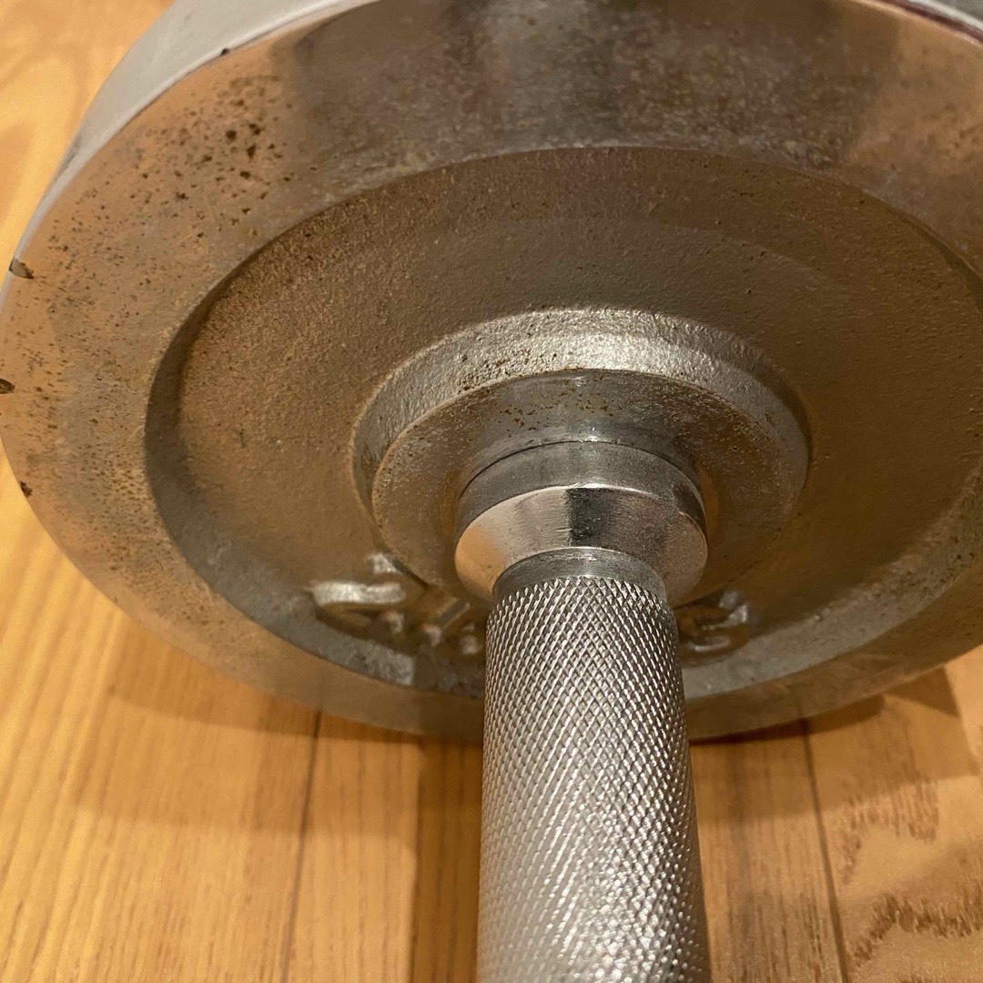可変式ダンベル 可動式バーベル 15kg ①の通販 by マロン's shop 可変式ダンベル 可動式バーベル 15kg ①の通販 by マロン's shop