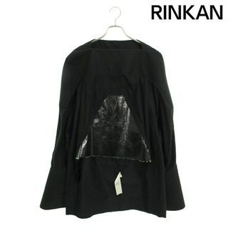 リックオウエンス(Rick Owens)のリックオウエンス  RE0003271-P デザイン切替プルオーバー長袖シャツ メンズ 40(シャツ)